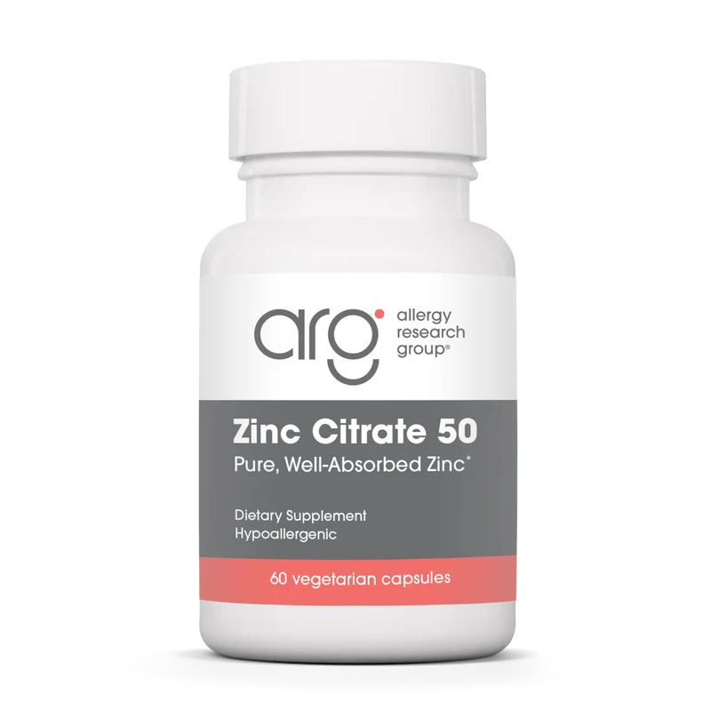 Allergy Research Group Zinc Citrate 50 - 60 Kapseln