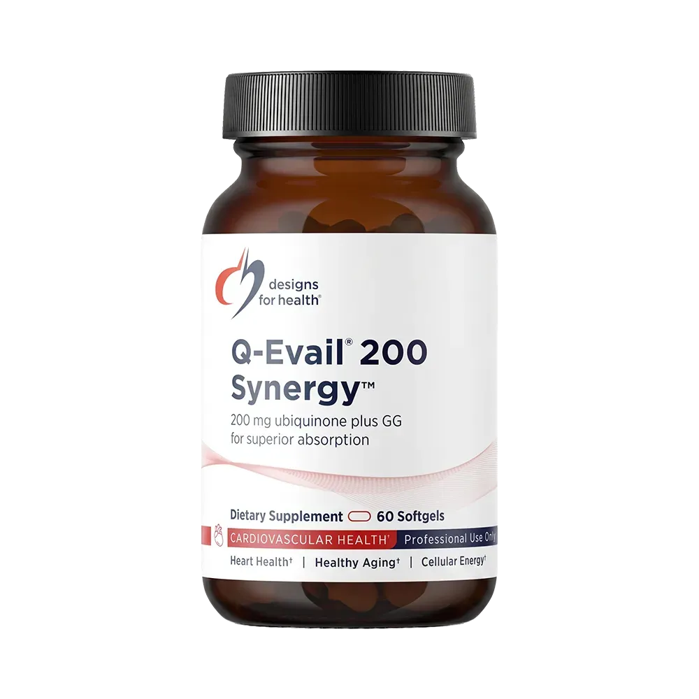 Designs for Health Q-Evail® 200 Synergy™ - 60 softgels