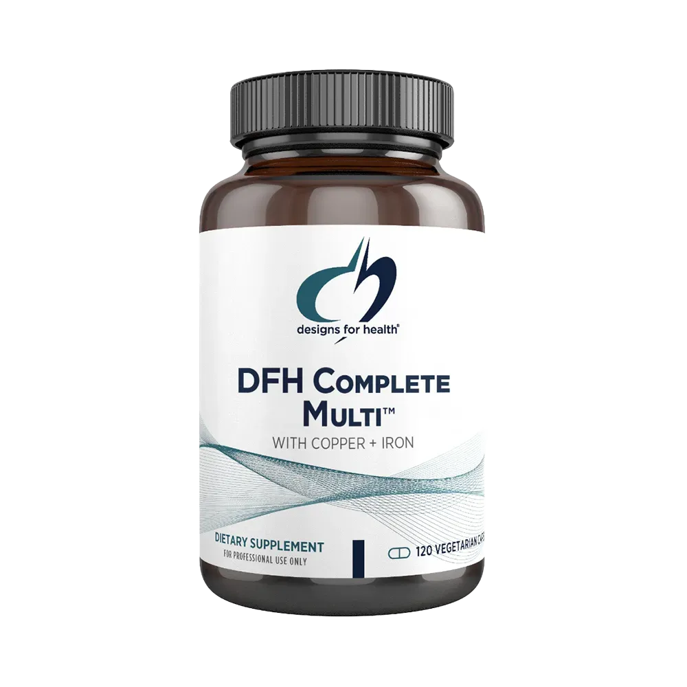 Designs for Health DFH Complete Multi mit Kupfer & Eisen – 120 Kapseln
