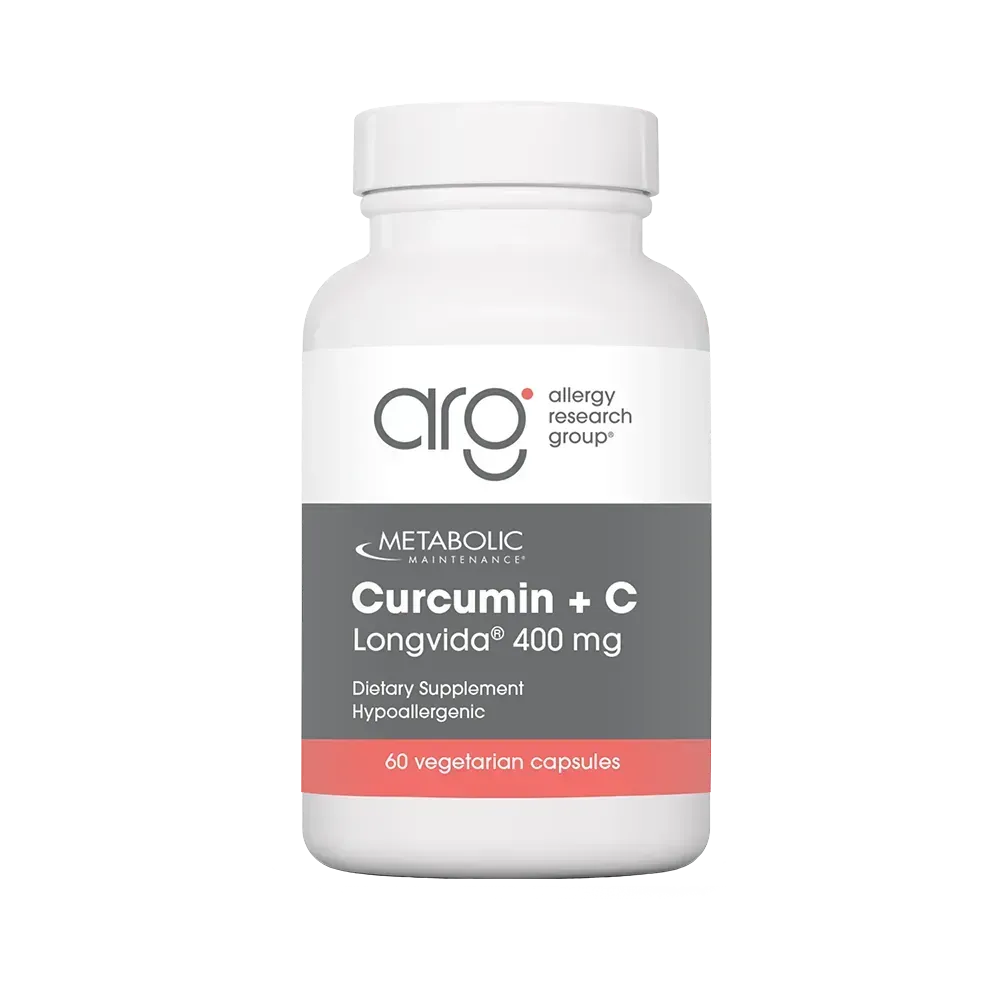 Allergy Research Group Curcumin + C Longvida - 60 Kapseln