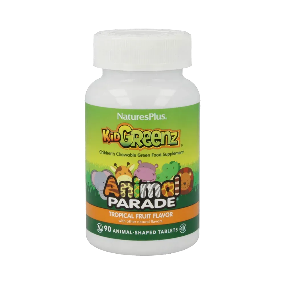 NaturesPlus Animal Parade® KidGreenz - 90 Luschtabletten