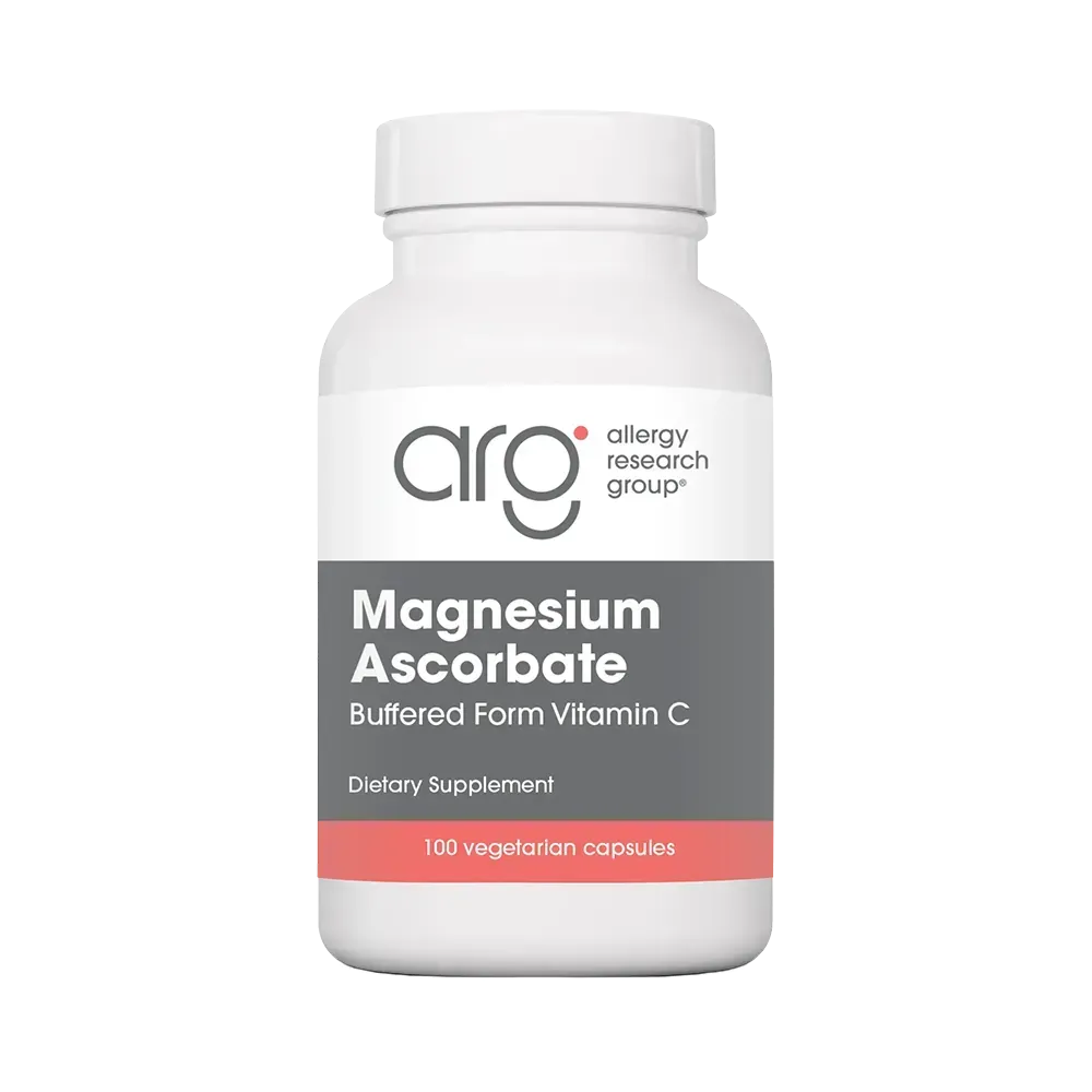 Allergy Research Group Magnesium Ascorbate - 100 Kapseln