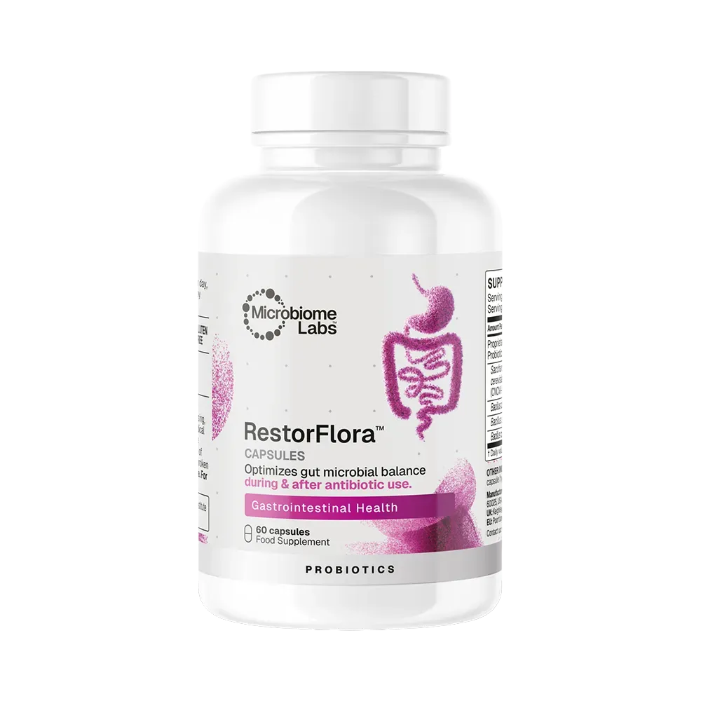 Microbiome Labs RestorFlora™ - 60 Kapseln