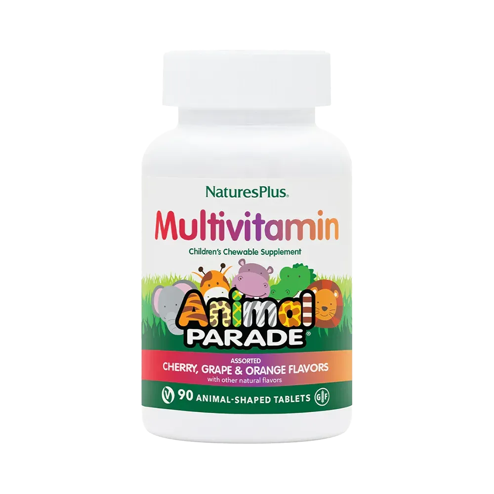 Natures Plus Animal Parade Assorted Multivitamin Fruchtmix Lutschtabletten