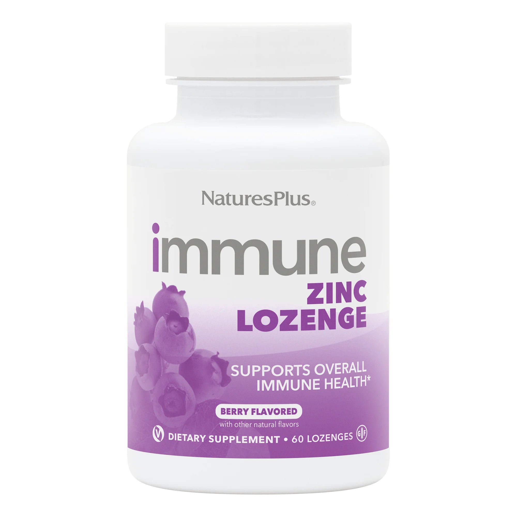 Natures Plus immune Zinc Lozenge 60 Lutschtabletten