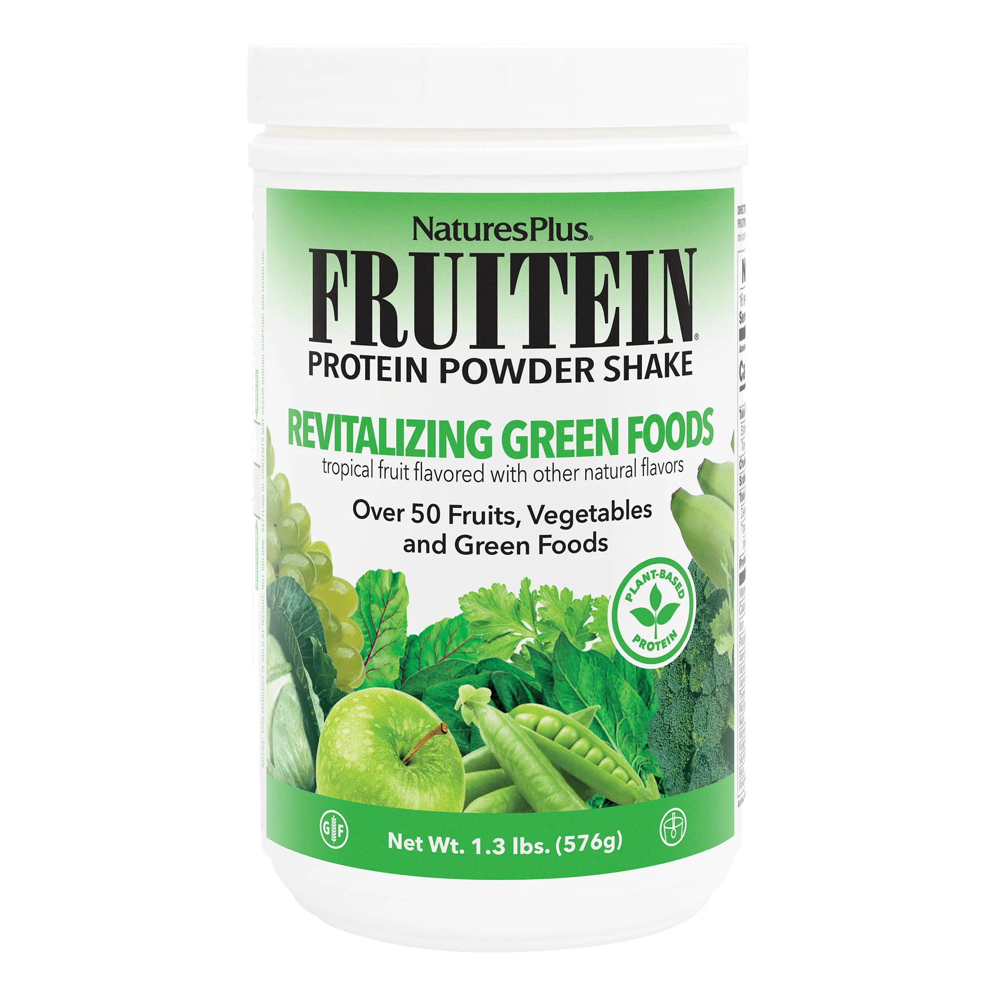 Natures Plus Fruitein Revitalizing Green Foods Pulver