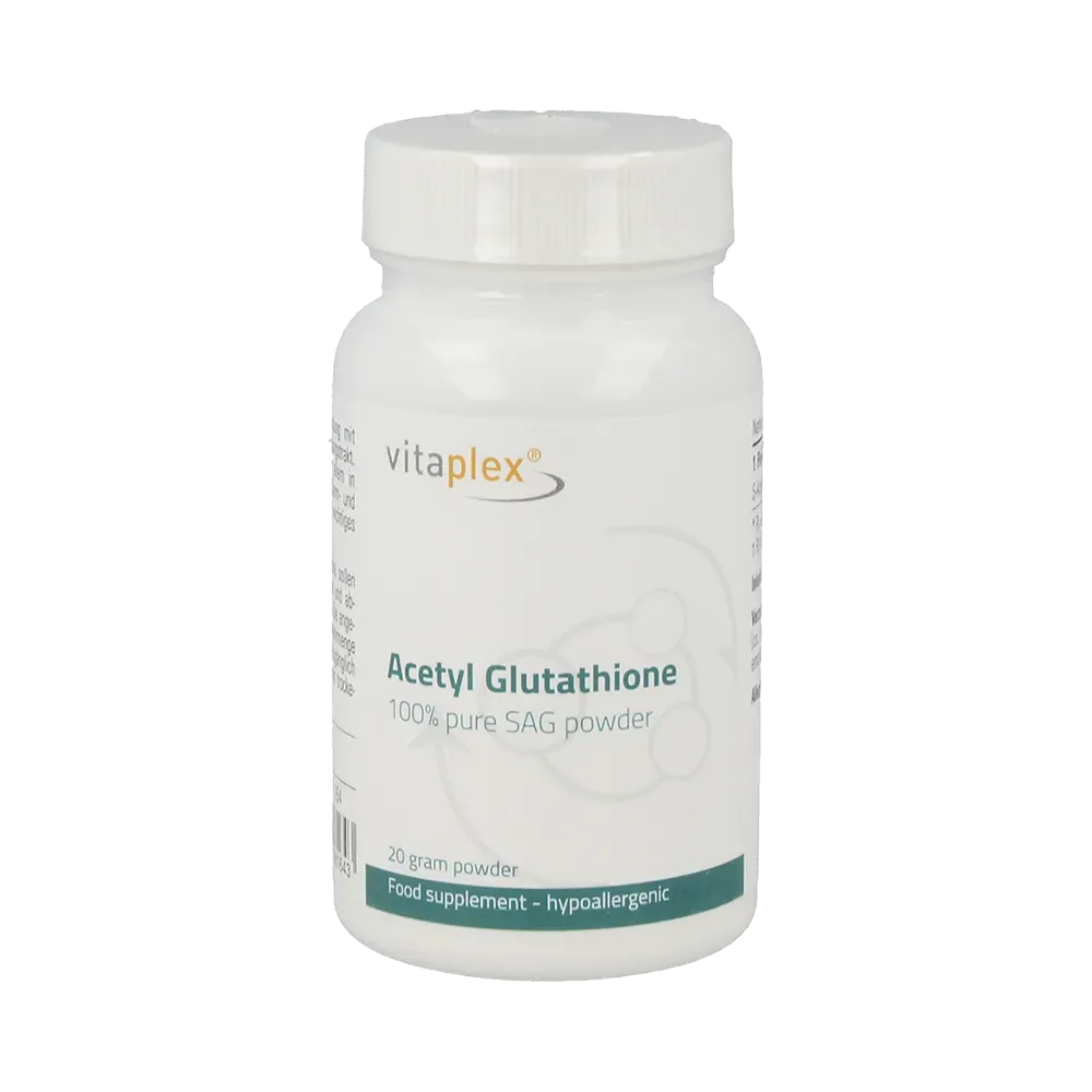 Vitaplex Acetyl Glutathion 20 Gramm Pulver