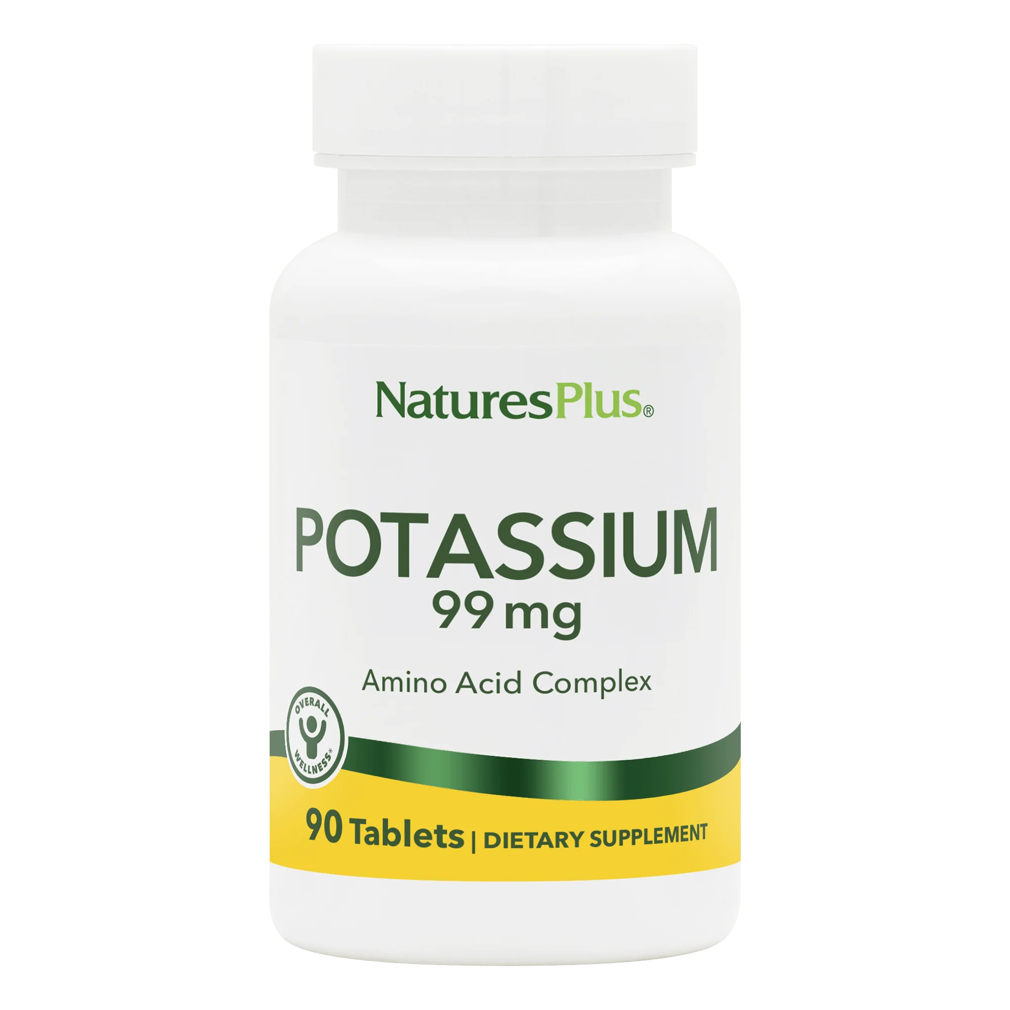 Natures Plus Potassium 99 mg -90 Tabletten
