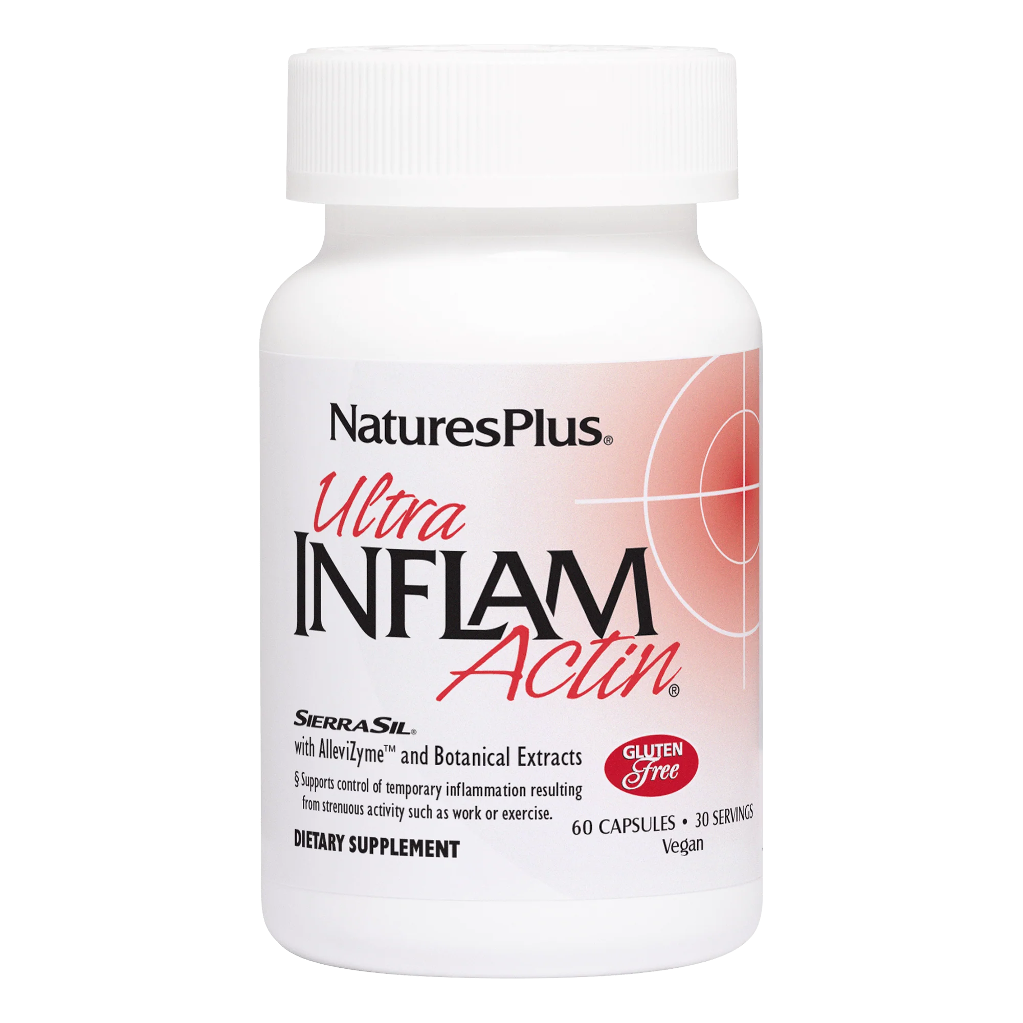 Natures Plus Ultra InflamActin 60 vegetarische Kapseln