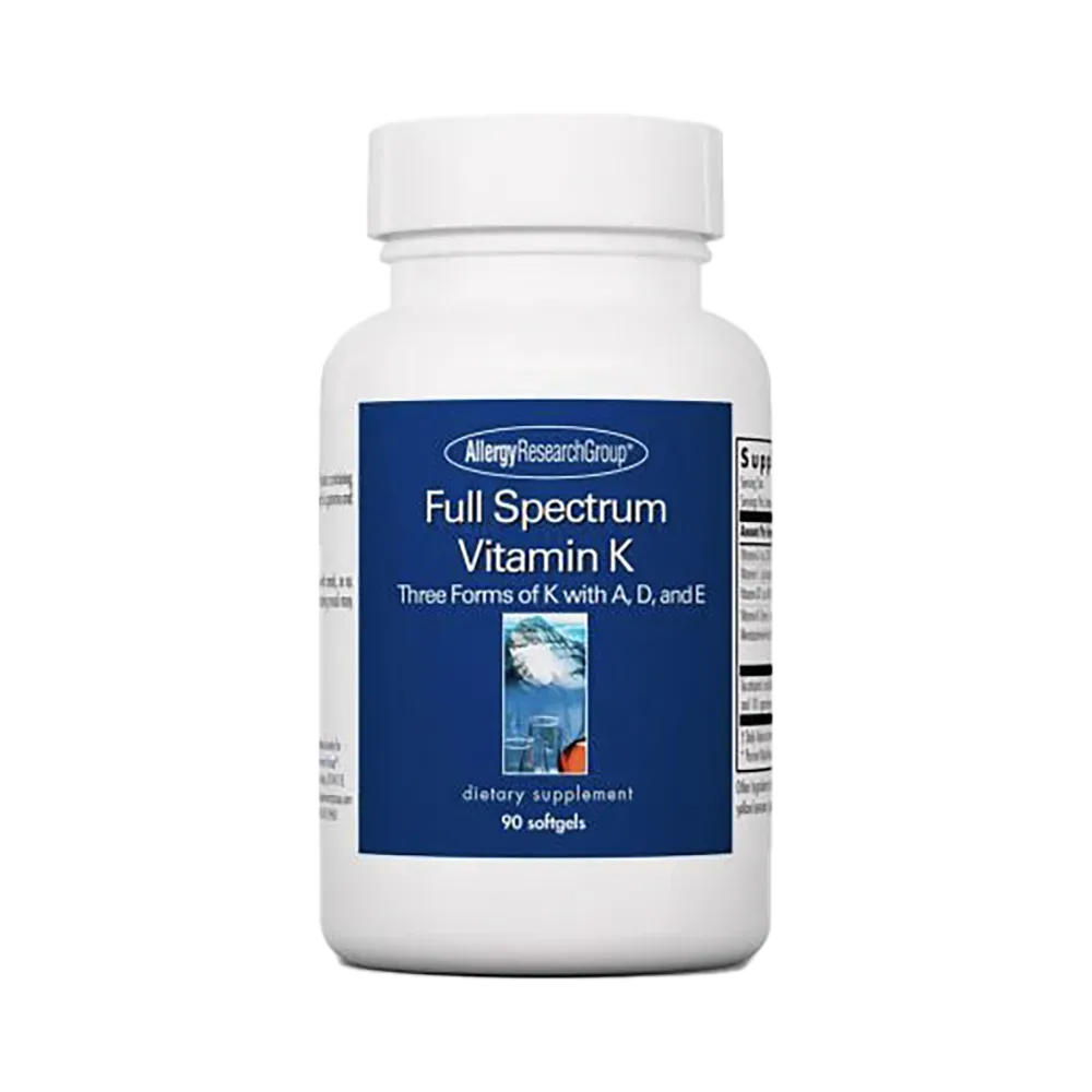 Allergy Research Group Full Spectrum Vitamin K 90 Softgels