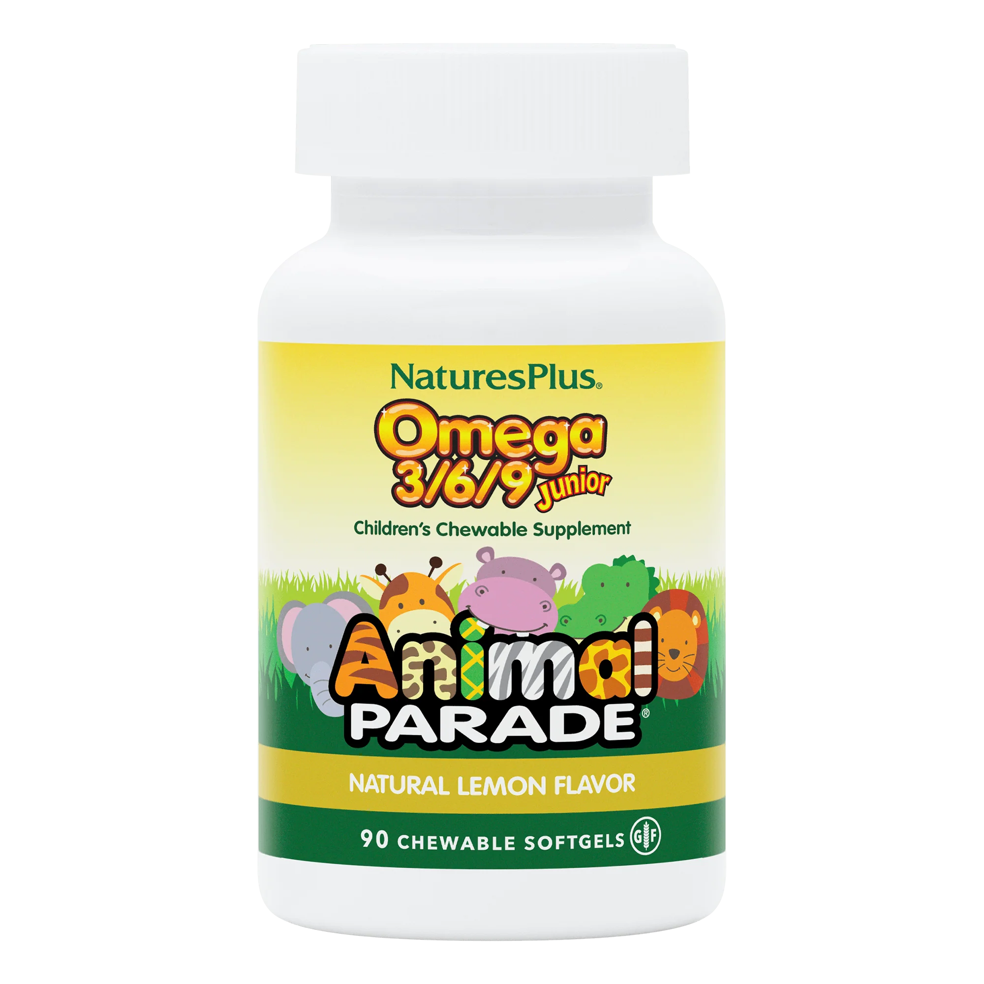Animal Parade® Omega 3/6/9 Junior 90 Softgels